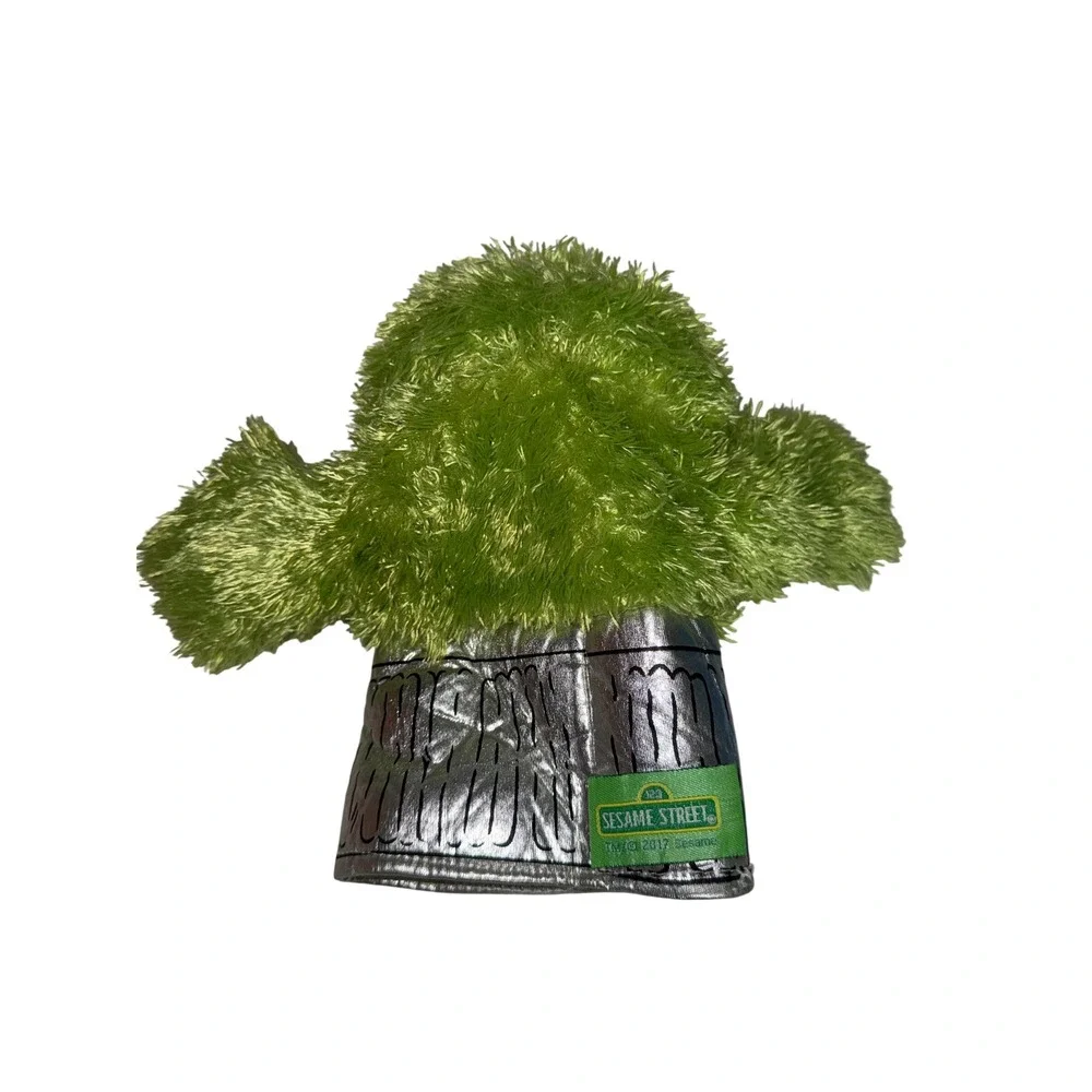 Sesame Street Plush Lot Ernie Oscar the Grouch Puppet Cookie Monster Toys 9